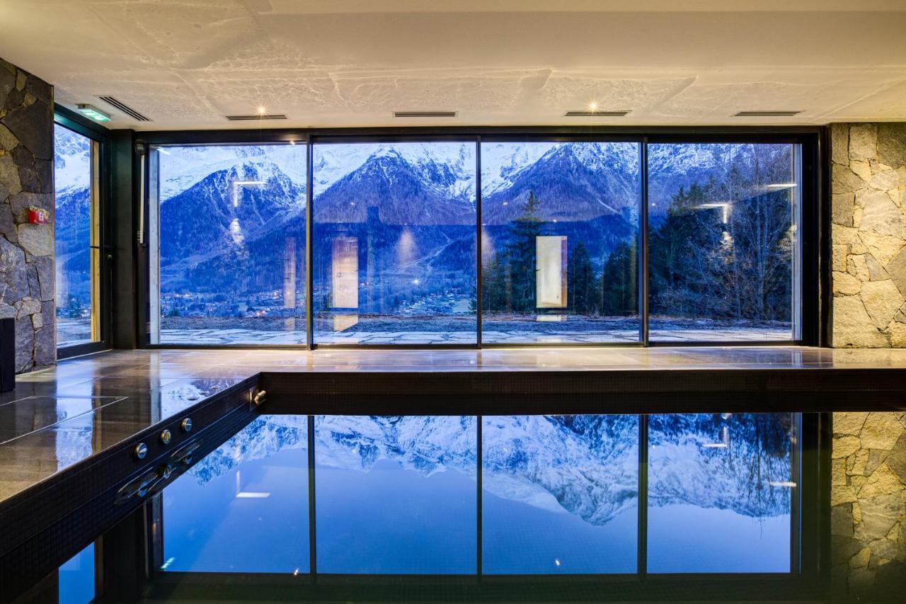 Le Chalet Mont Blanc Les Houches Bagian luar foto