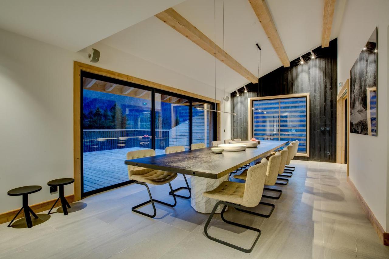 Le Chalet Mont Blanc Les Houches Bagian luar foto