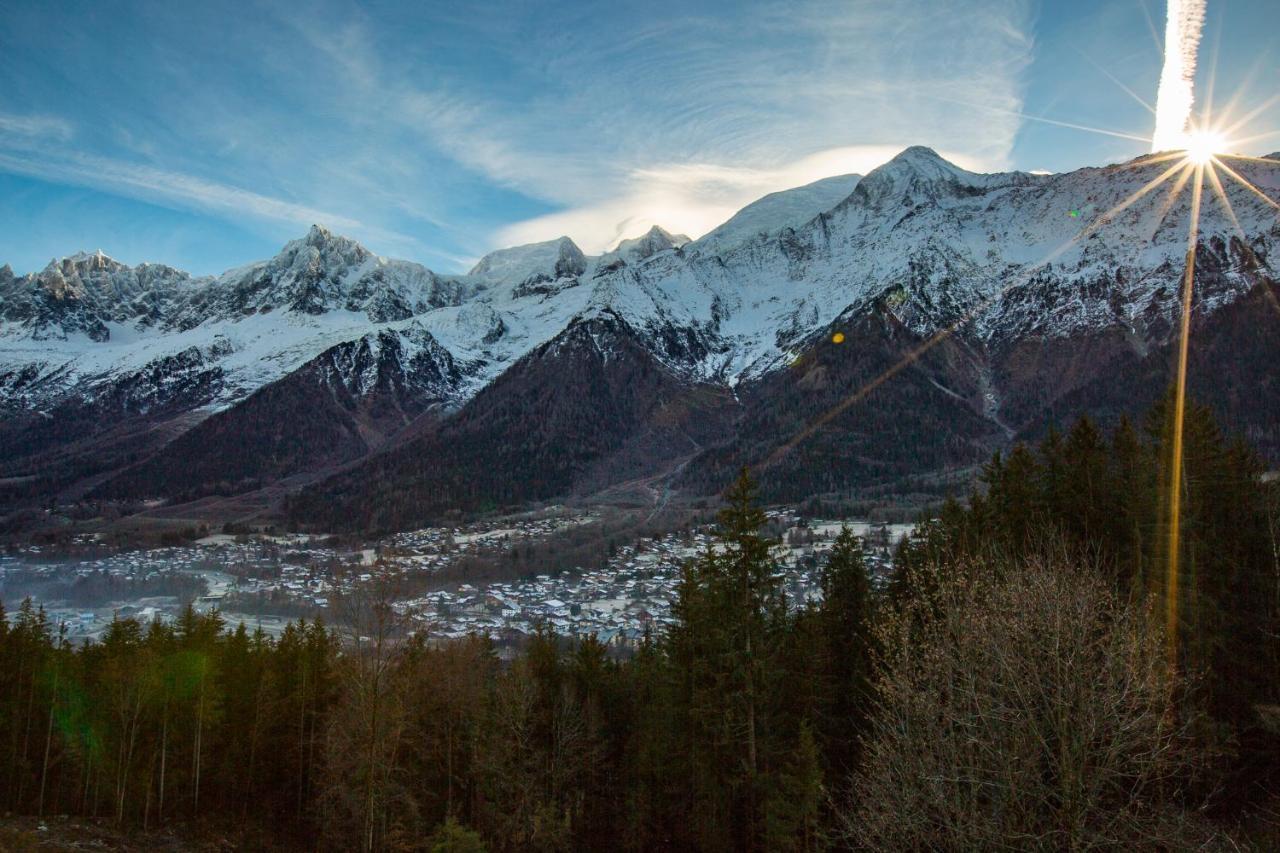 Le Chalet Mont Blanc Les Houches Bagian luar foto