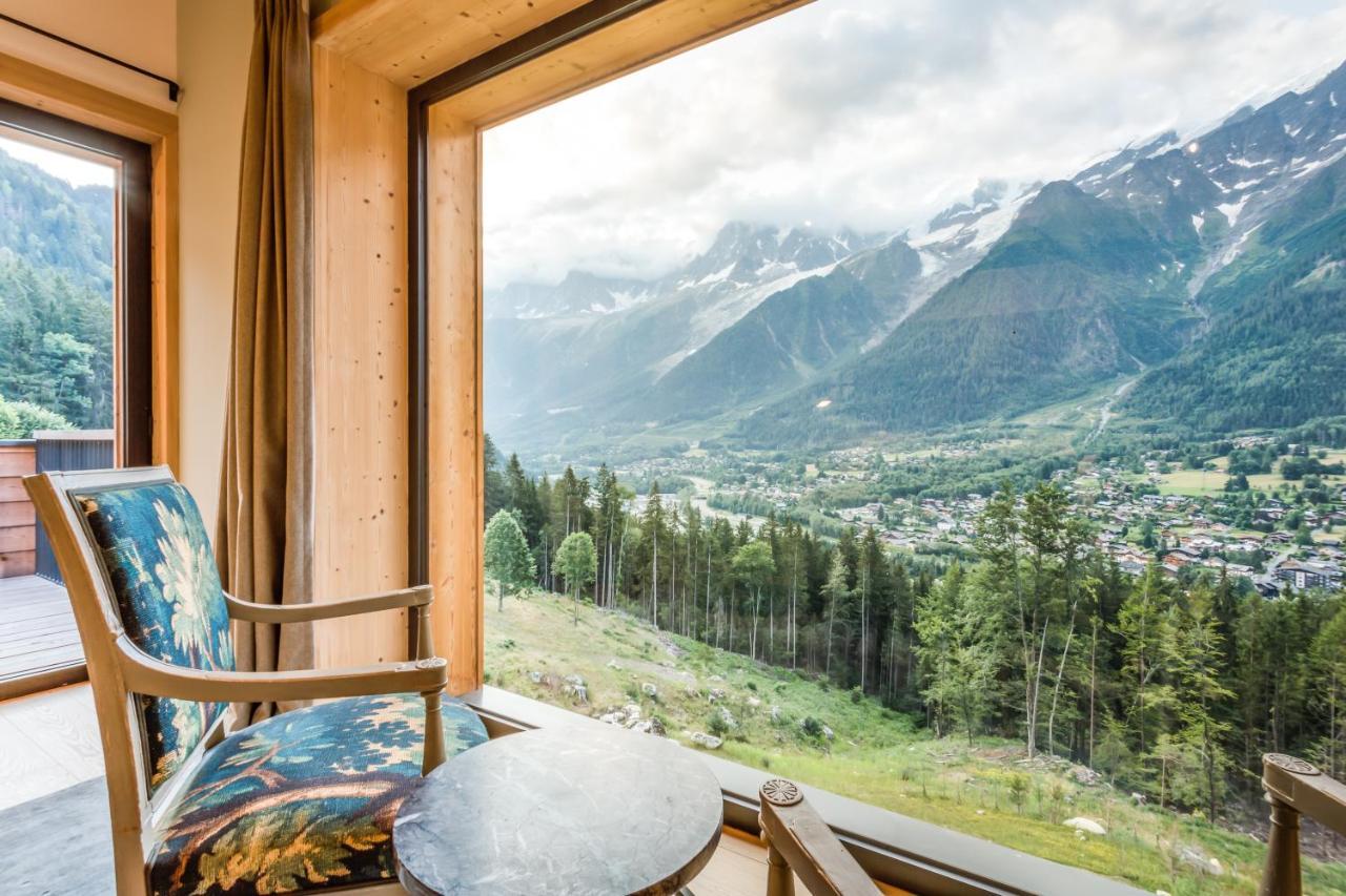 Le Chalet Mont Blanc Les Houches Bagian luar foto