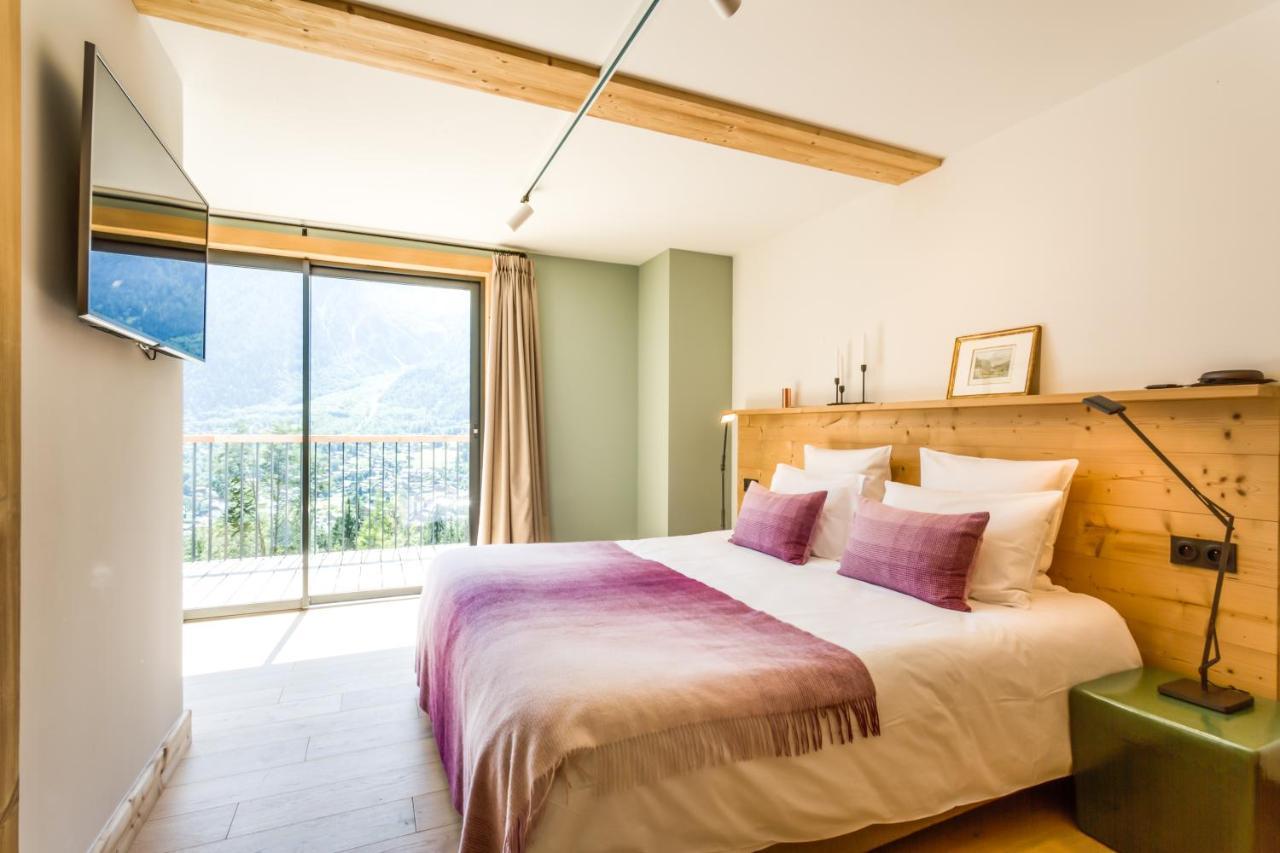 Le Chalet Mont Blanc Les Houches Bagian luar foto