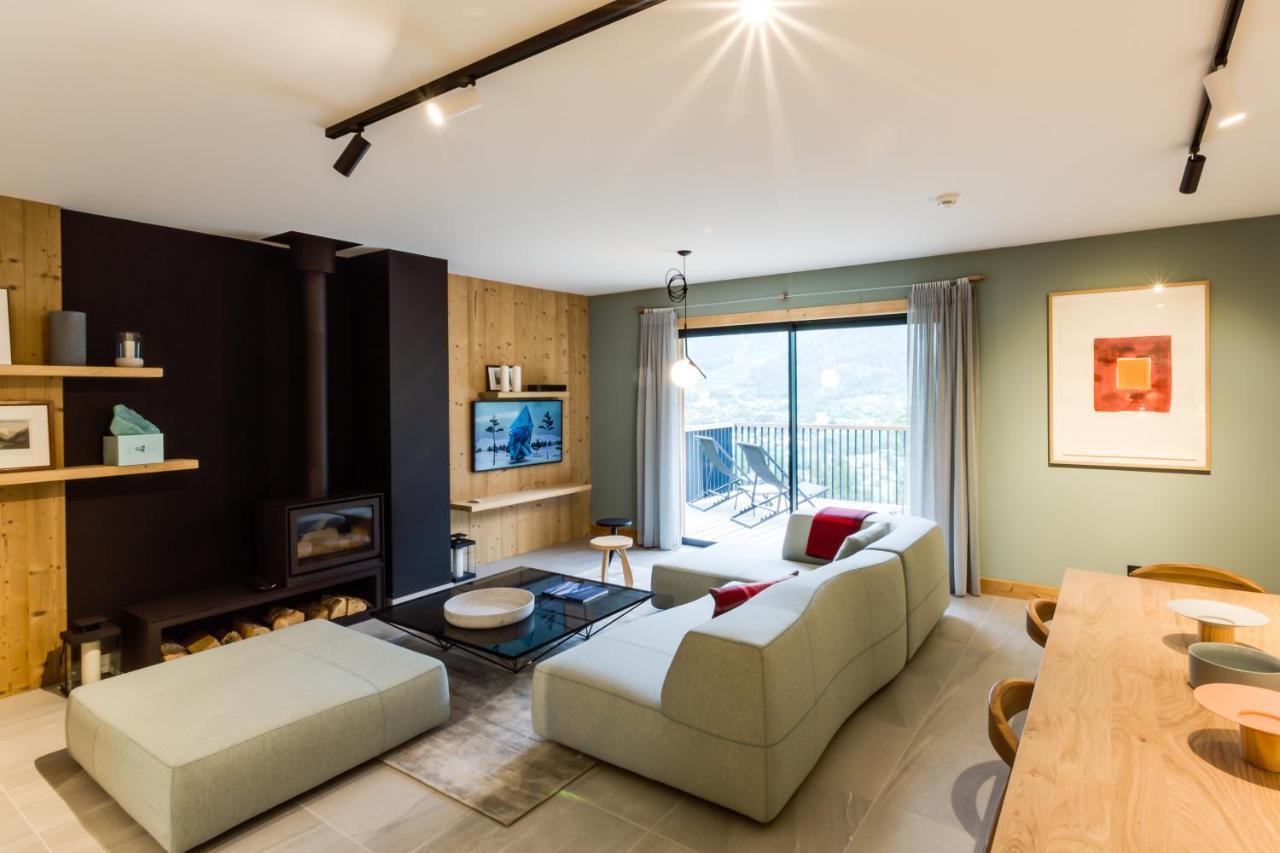 Le Chalet Mont Blanc Les Houches Bagian luar foto