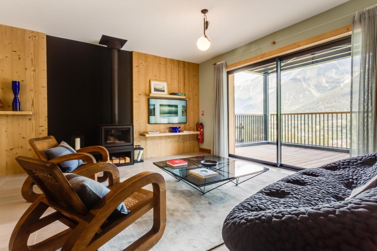 Le Chalet Mont Blanc Les Houches Bagian luar foto