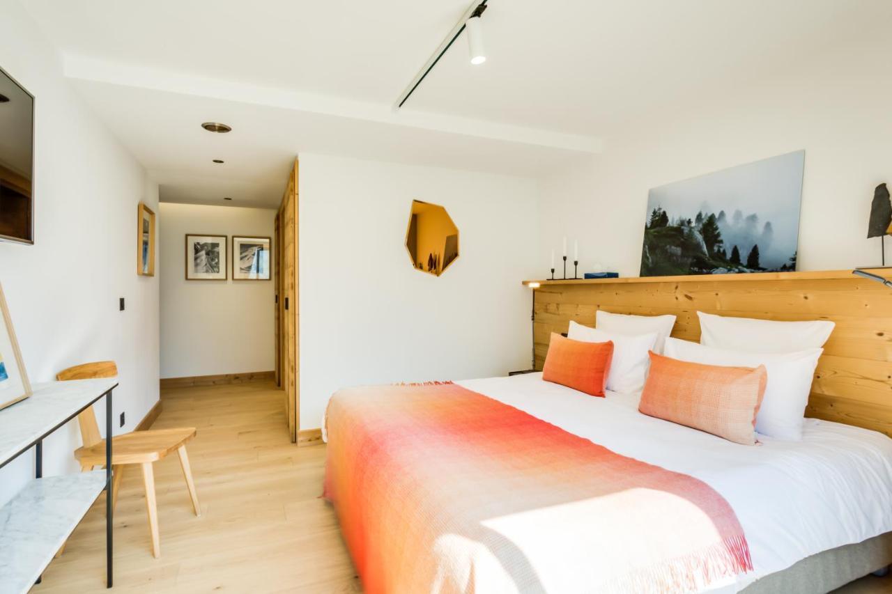 Le Chalet Mont Blanc Les Houches Bagian luar foto