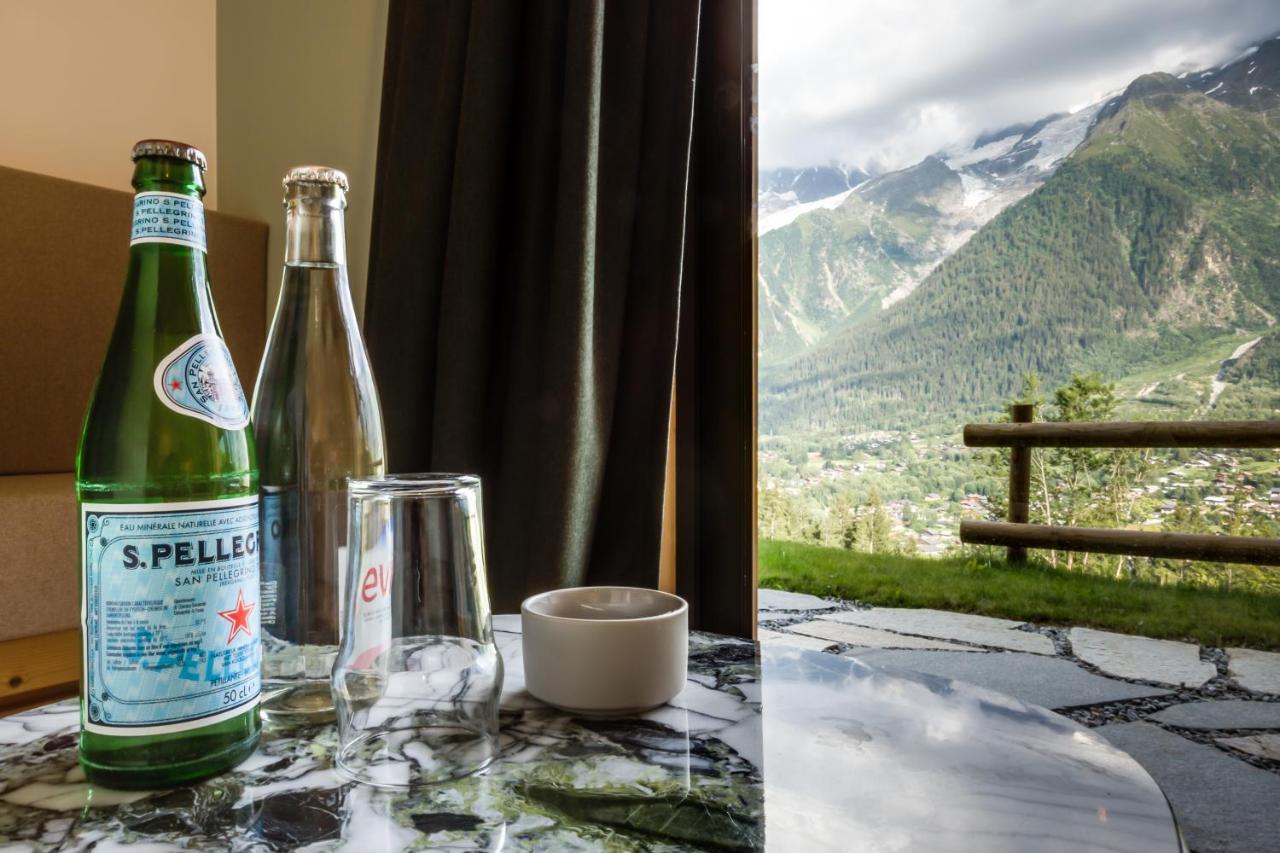 Le Chalet Mont Blanc Les Houches Bagian luar foto