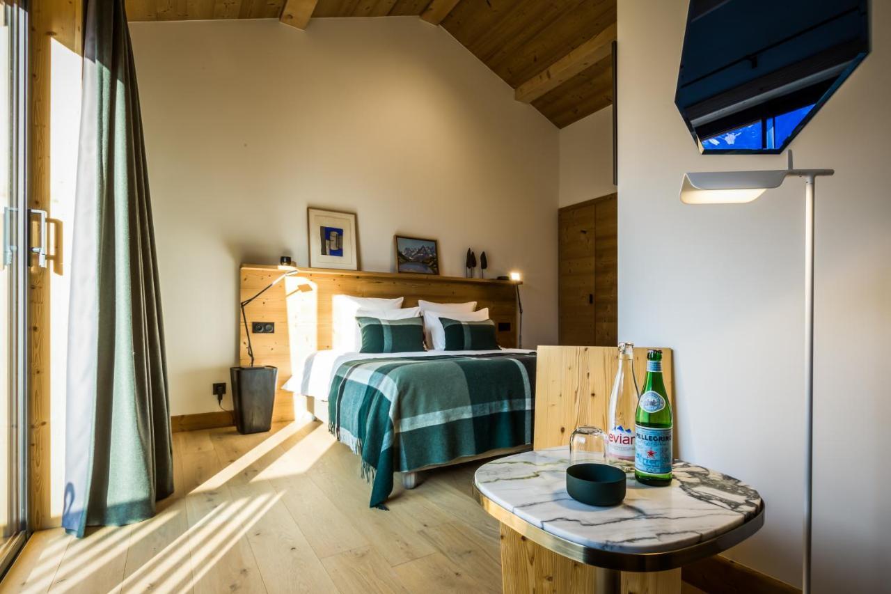 Le Chalet Mont Blanc Les Houches Bagian luar foto