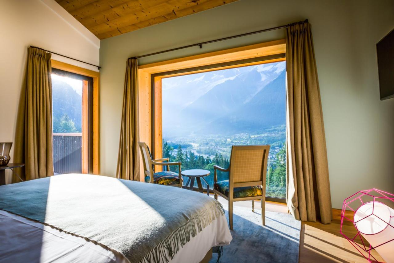 Le Chalet Mont Blanc Les Houches Bagian luar foto