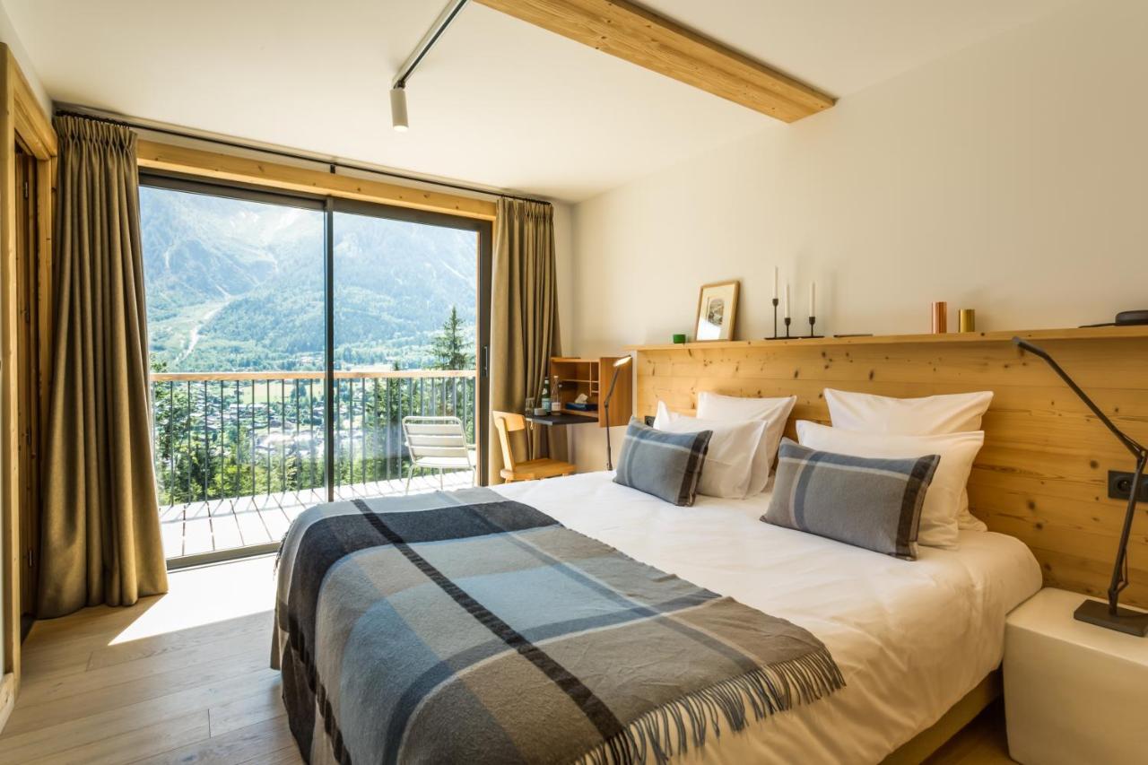 Le Chalet Mont Blanc Les Houches Bagian luar foto