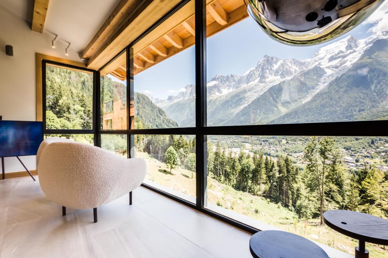 Le Chalet Mont Blanc Les Houches Bagian luar foto