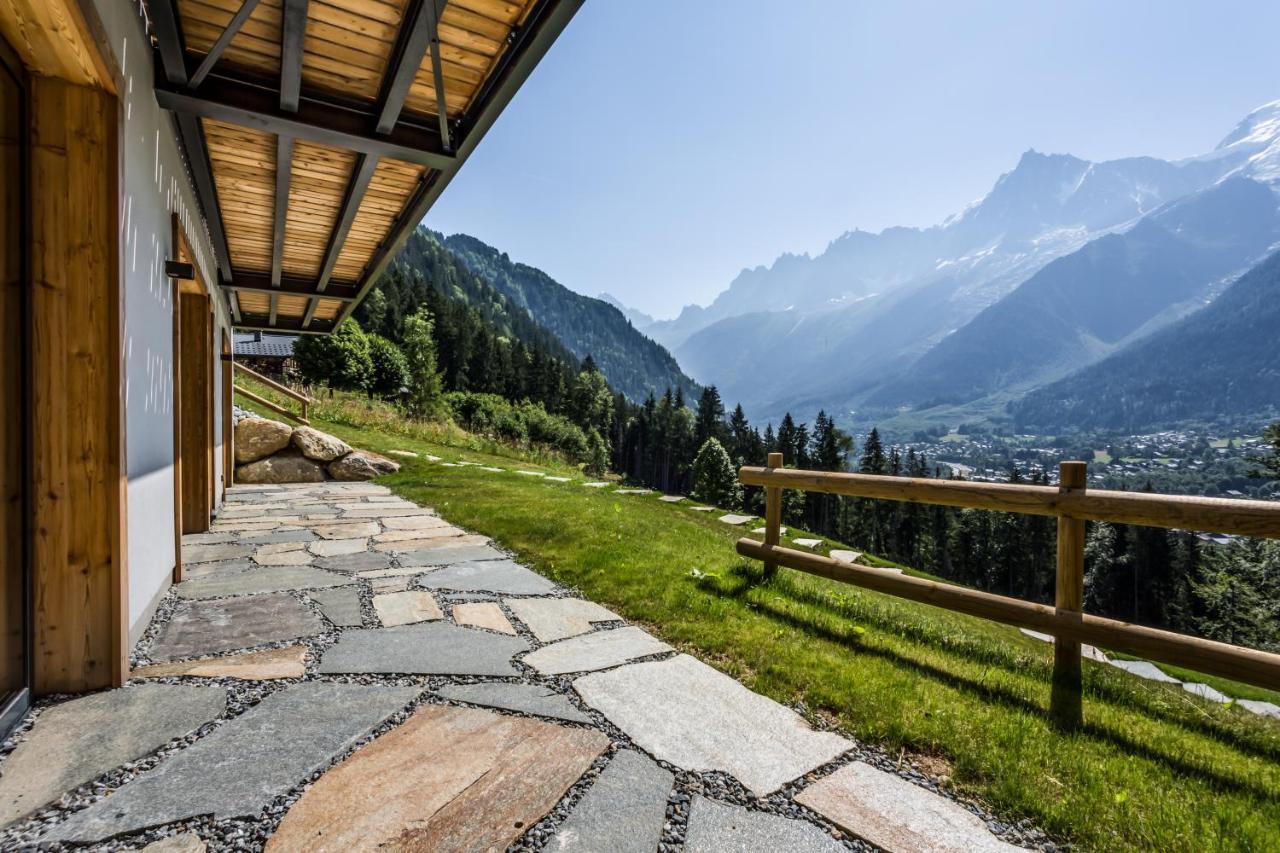Le Chalet Mont Blanc Les Houches Bagian luar foto