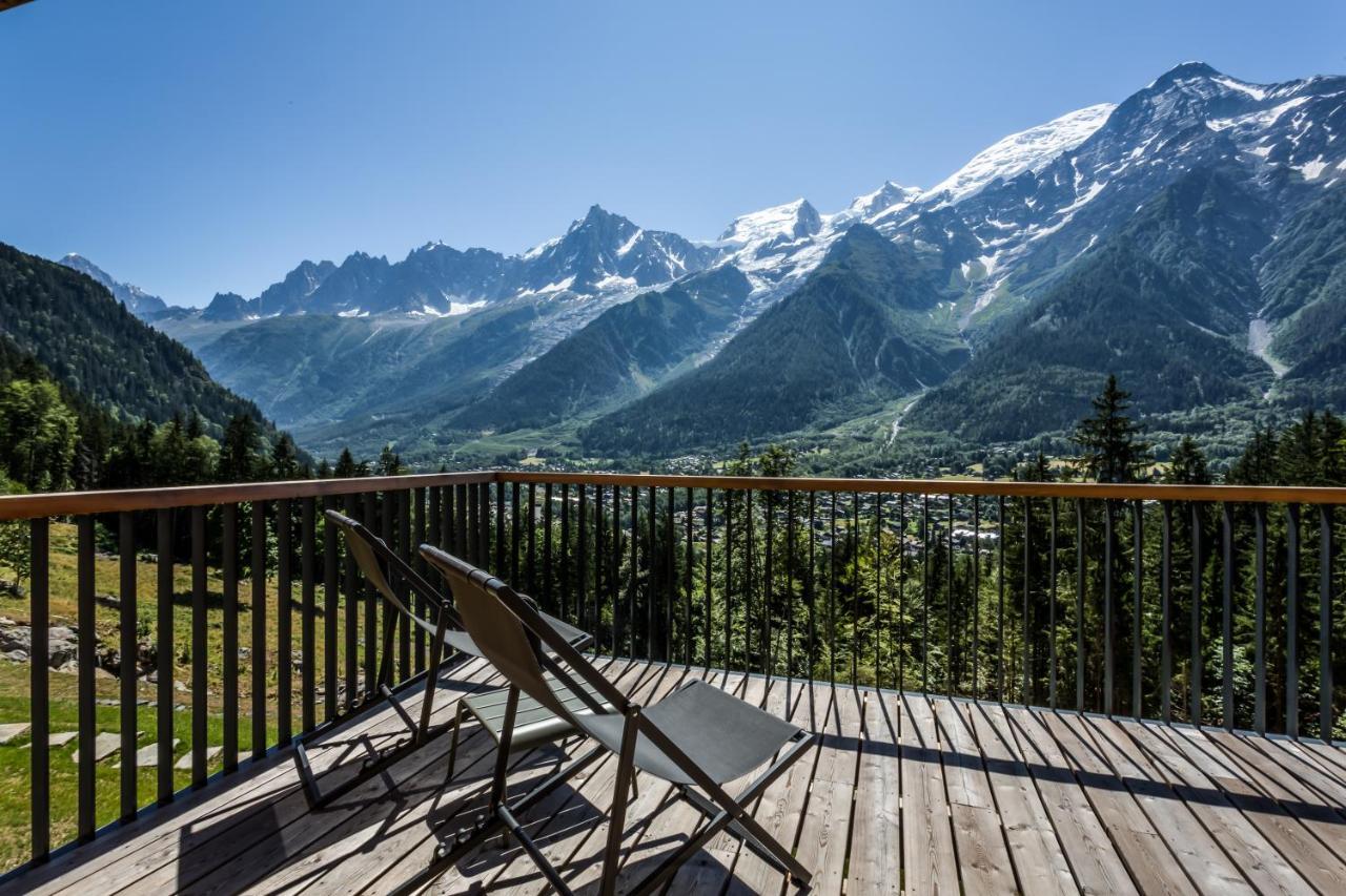 Le Chalet Mont Blanc Les Houches Bagian luar foto