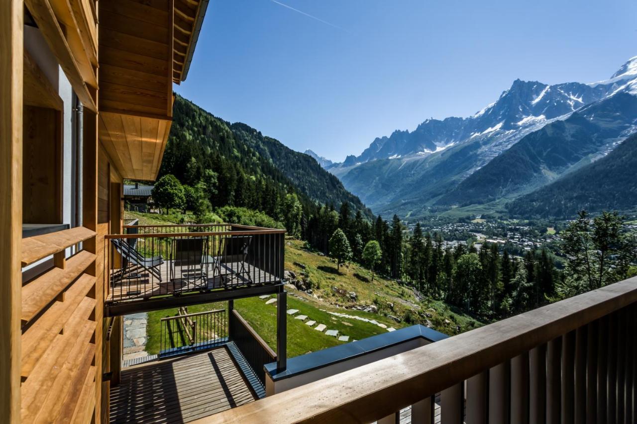 Le Chalet Mont Blanc Les Houches Bagian luar foto