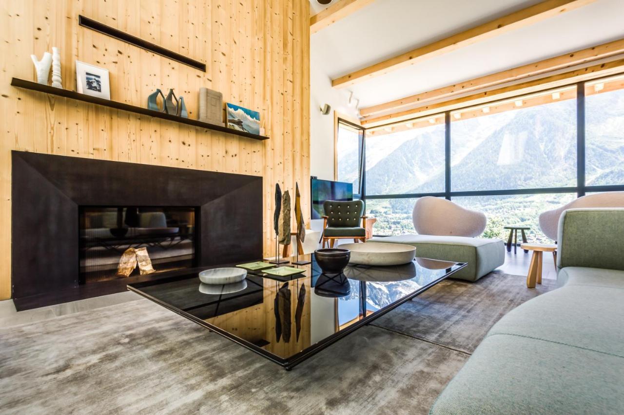 Le Chalet Mont Blanc Les Houches Bagian luar foto