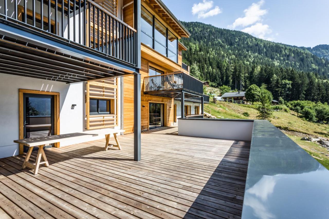 Le Chalet Mont Blanc Les Houches Bagian luar foto