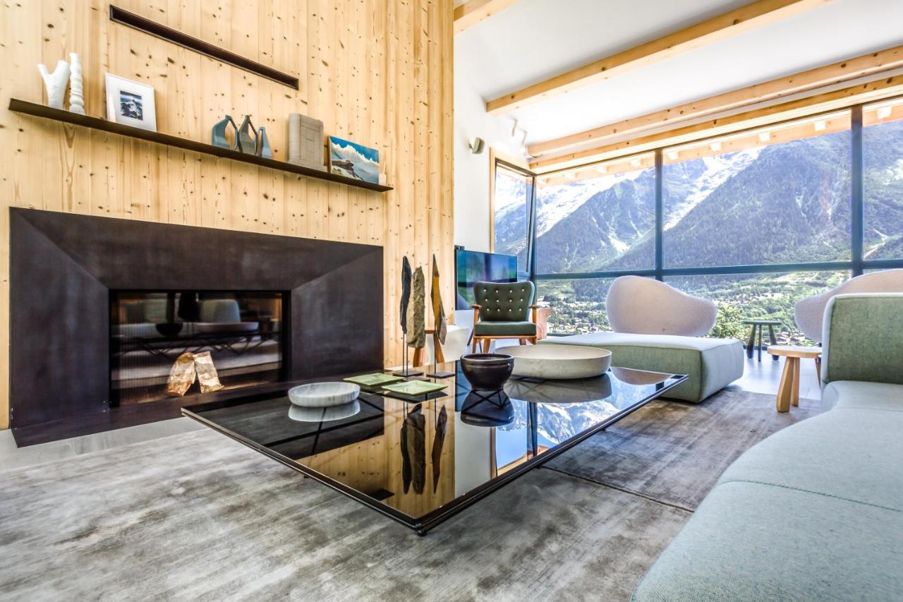 Le Chalet Mont Blanc Les Houches Bagian luar foto