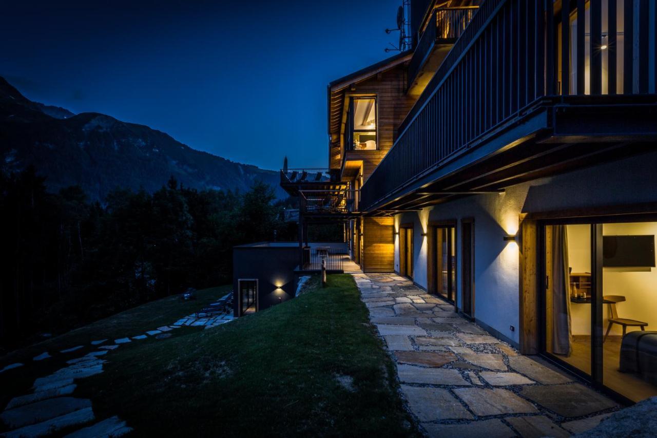 Le Chalet Mont Blanc Les Houches Bagian luar foto