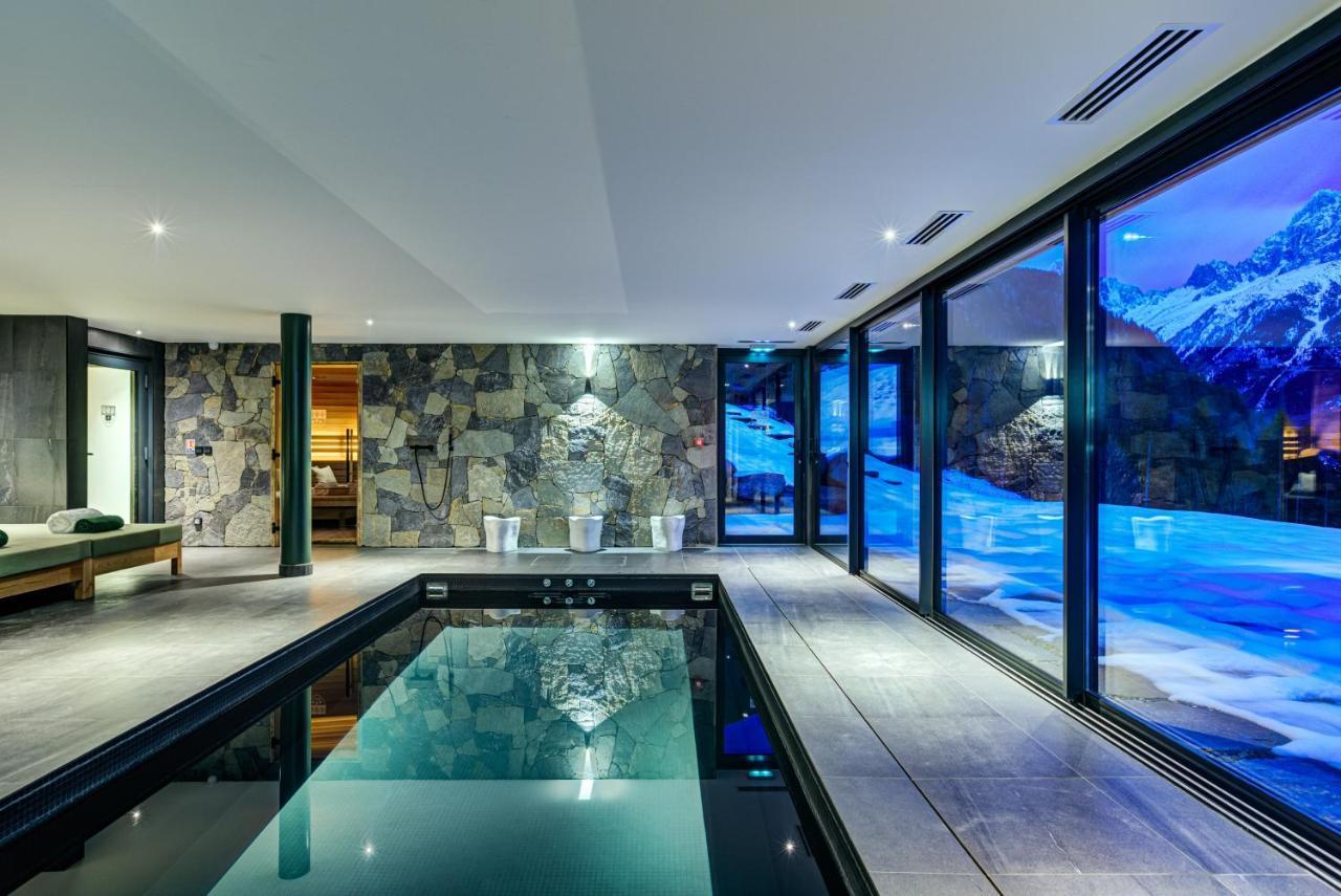 Le Chalet Mont Blanc Les Houches Bagian luar foto