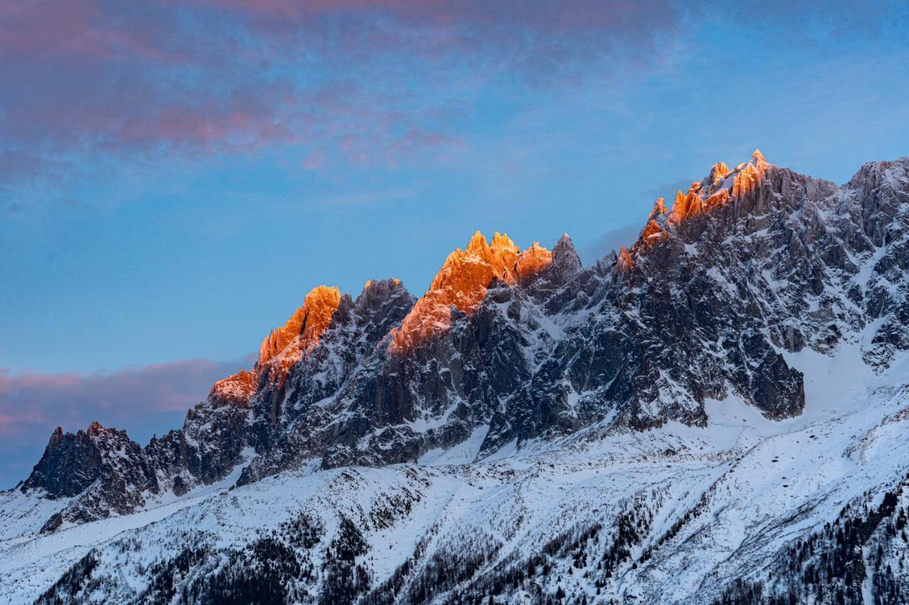Le Chalet Mont Blanc Les Houches Bagian luar foto