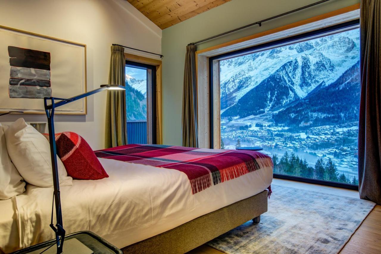 Le Chalet Mont Blanc Les Houches Bagian luar foto