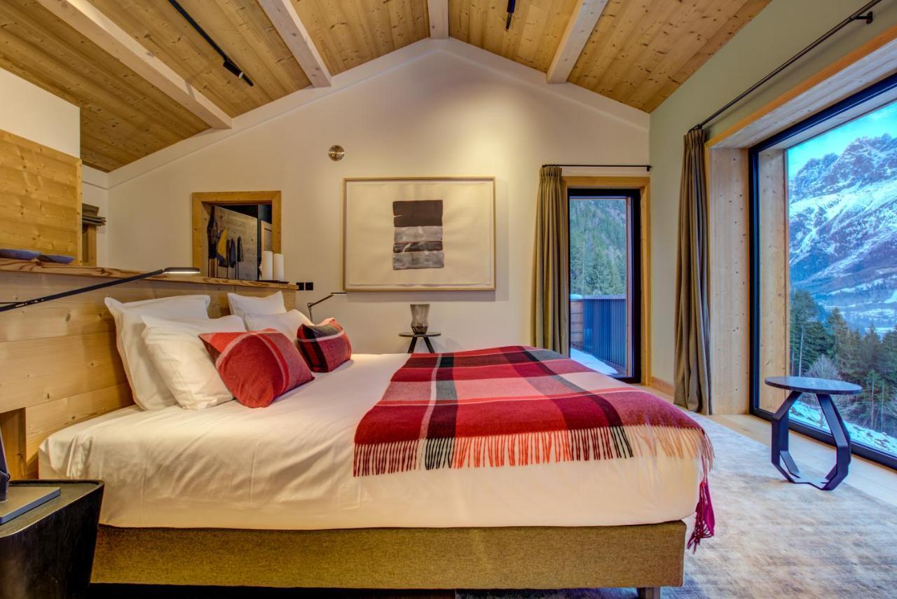 Le Chalet Mont Blanc Les Houches Bagian luar foto